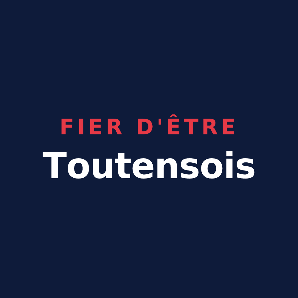 T-shirt « Fier d'être Toutensois » — design pour Toutens