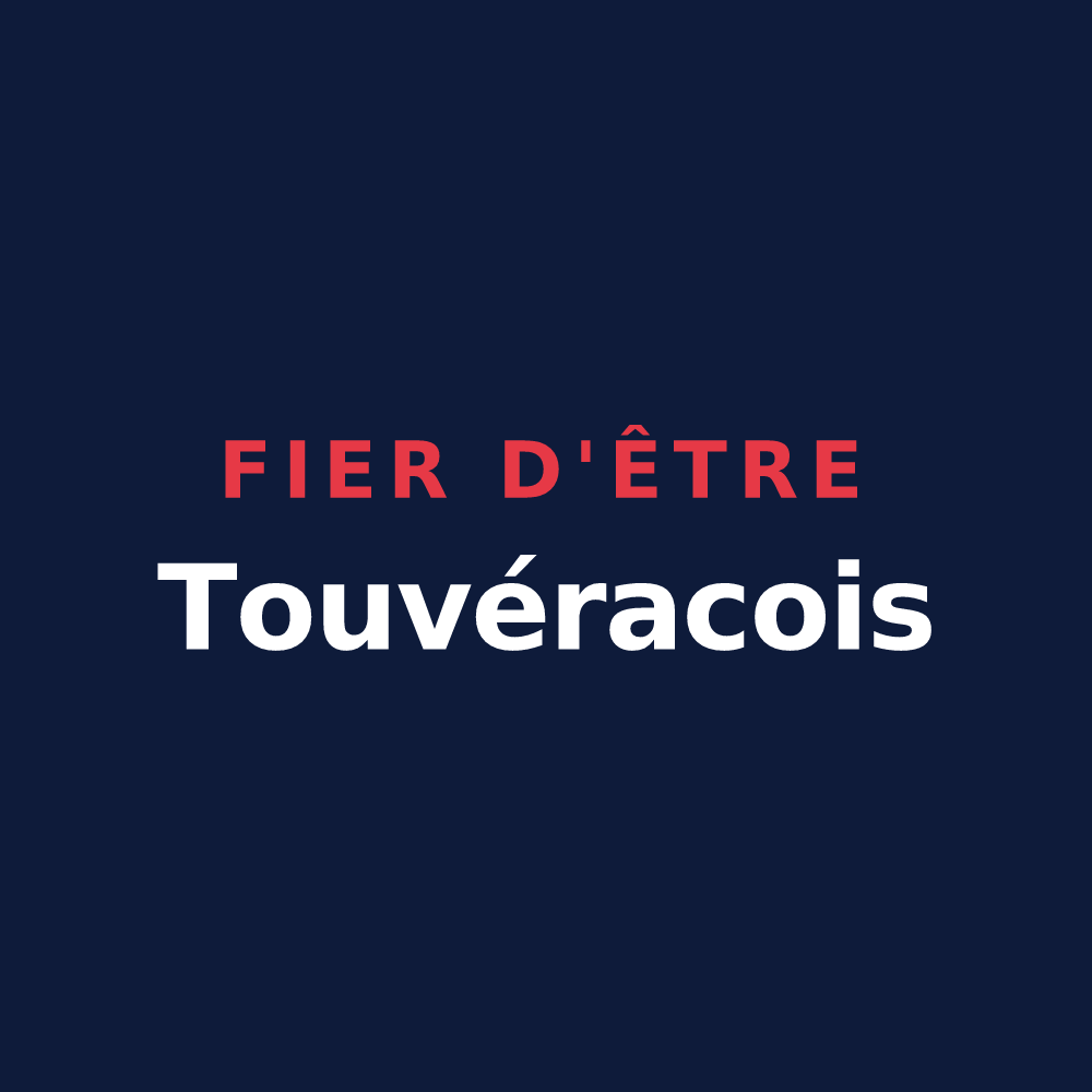 T-shirt « Fier d'être Touvéracois » — design pour Touvérac