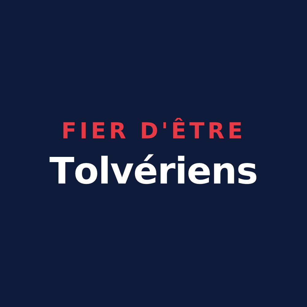 T-shirt « Fier d'être Tolvériens » — design pour Touvre