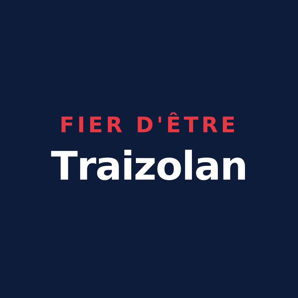 T-shirt « Fier d'être Traizolan » — design pour Traize