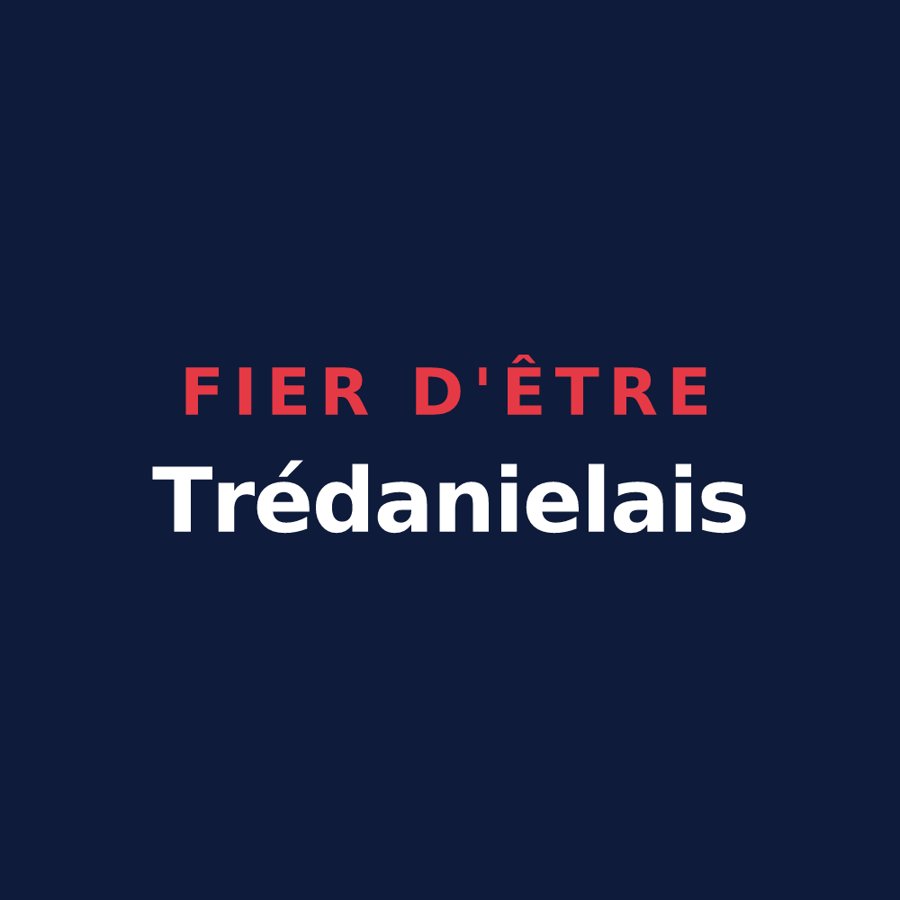 T-shirt « Fier d'être Trédanielais » — design pour Trédaniel