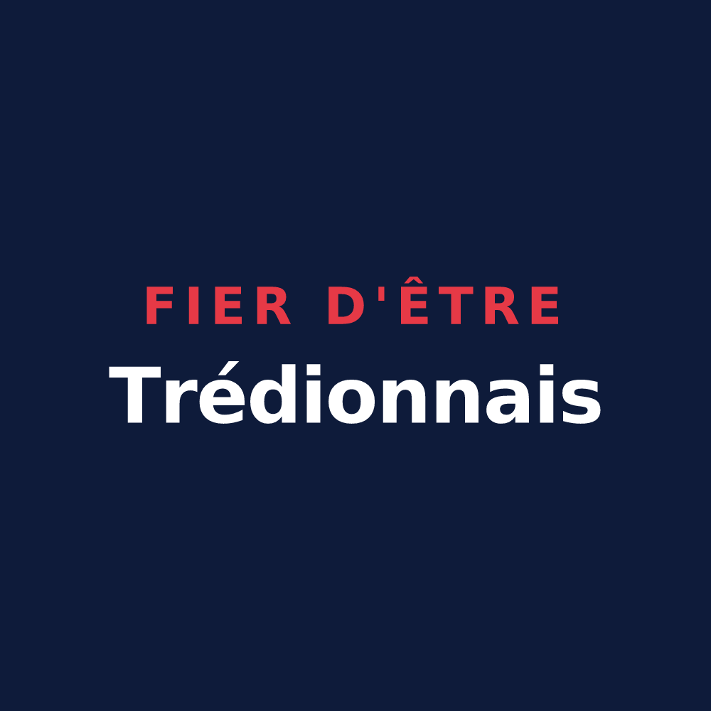 T-shirt « Fier d'être Trédionnais » — design pour Trédion
