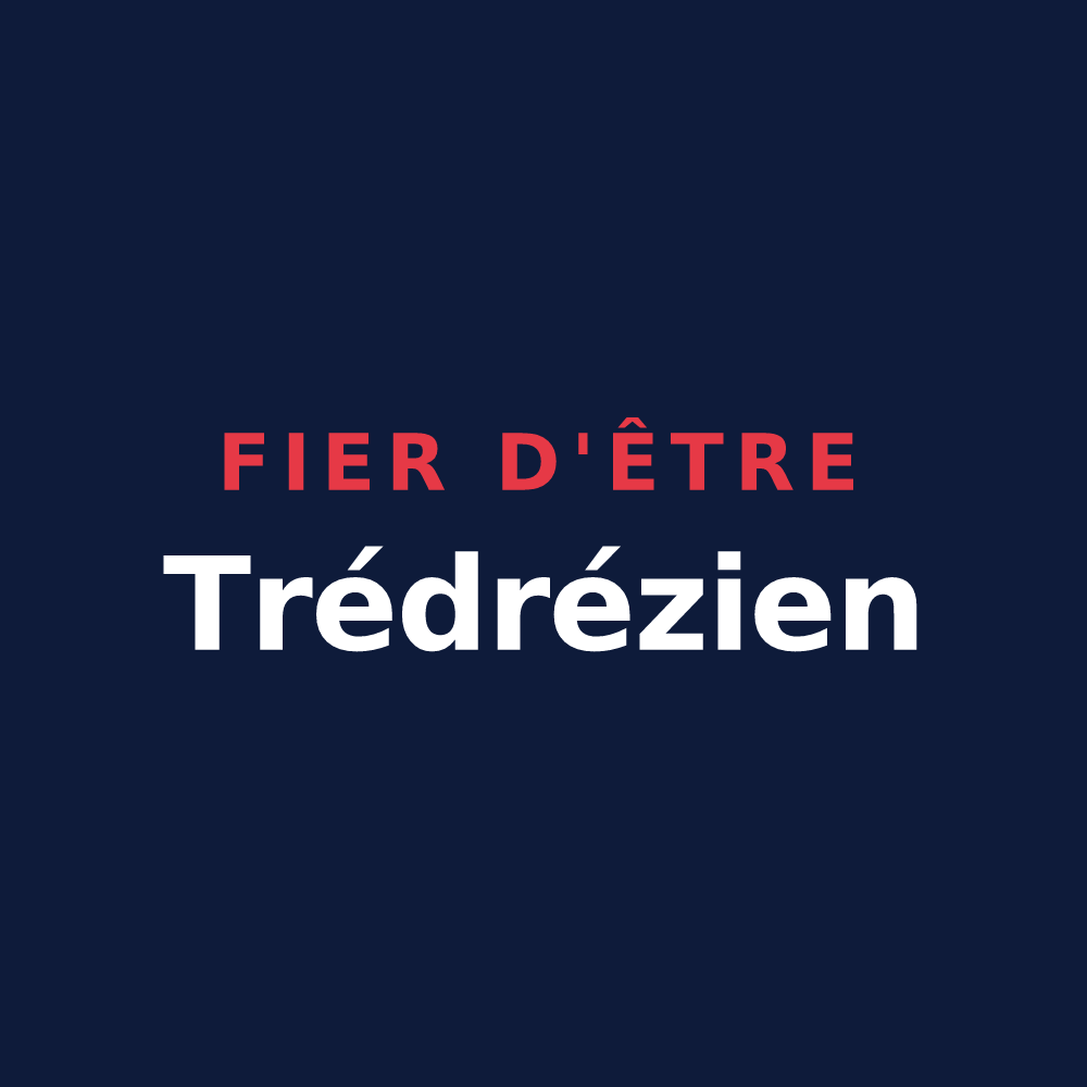 T-shirt « Fier d'être Trédrézien » — design pour Trédrez-Locquémeau