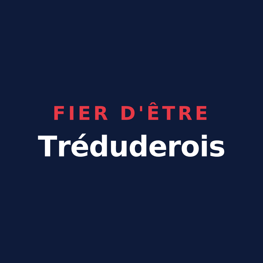 T-shirt « Fier d'être Tréduderois » — design pour Tréduder
