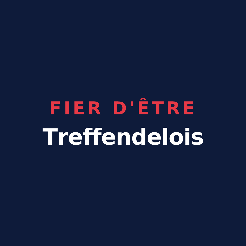 T-shirt « Fier d'être Treffendelois » — design pour Treffendel