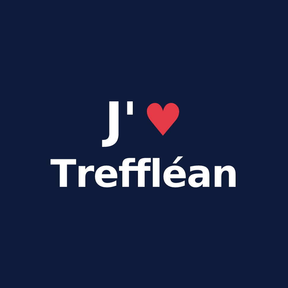 T-shirt personnalisé Treffléan — design J'aime Treffléan