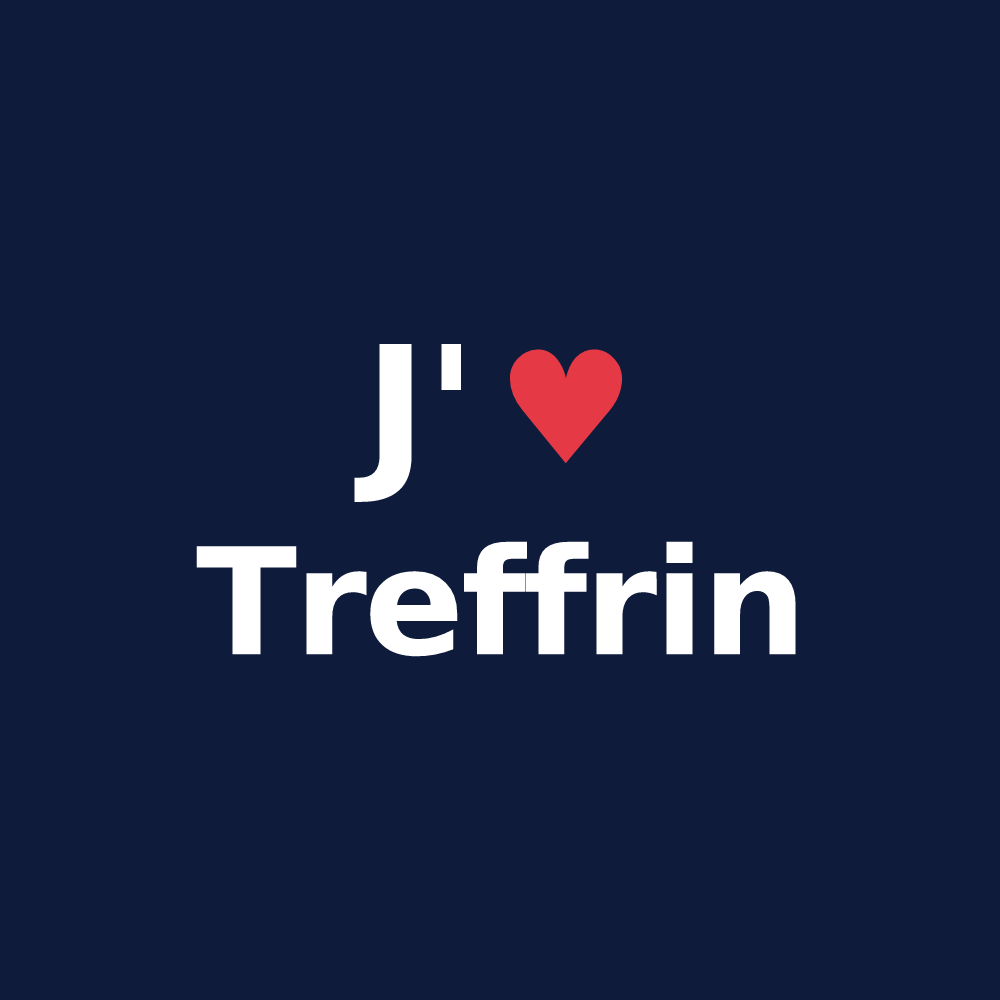 T-shirt personnalisé Treffrin — design J'aime Treffrin