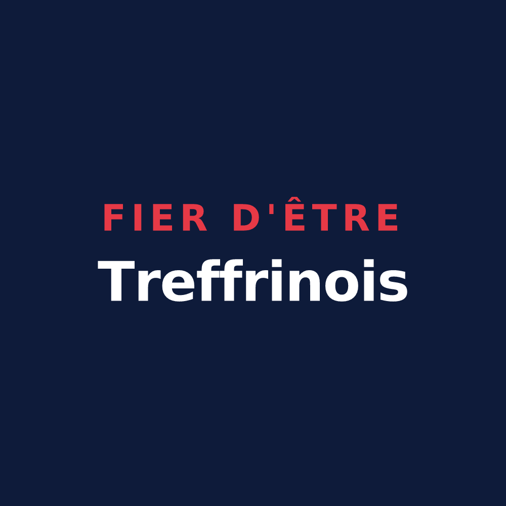 T-shirt « Fier d'être Treffrinois » — design pour Treffrin