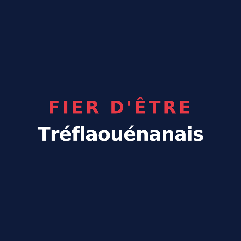 T-shirt « Fier d'être Tréflaouénanais » — design pour Tréflaouénan