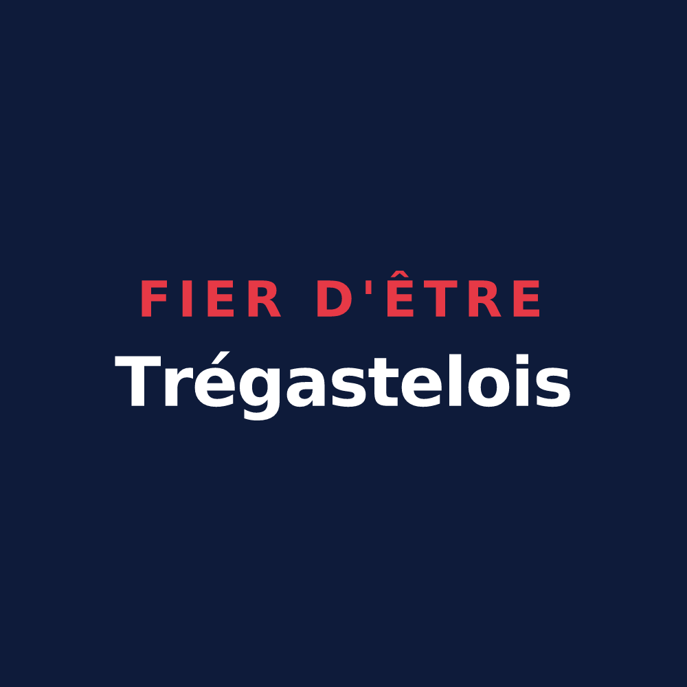T-shirt « Fier d'être Trégastelois » — design pour Trégastel