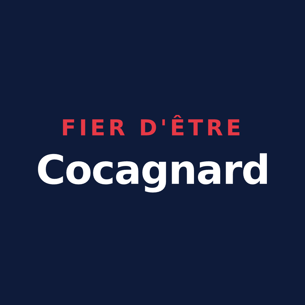 T-shirt « Fier d'être Cocagnard » — design pour Tréglamus
