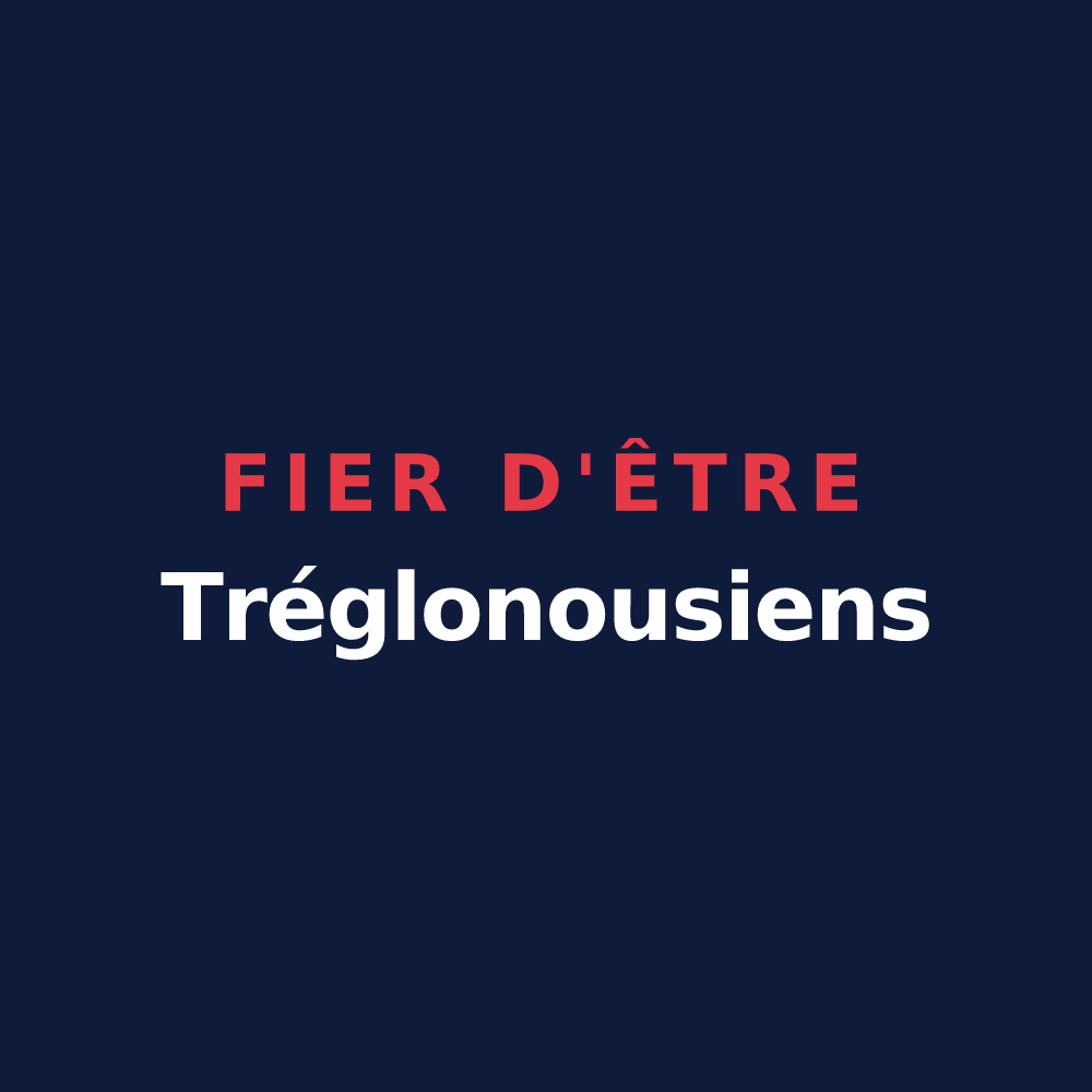 T-shirt « Fier d'être Tréglonousiens » — design pour Tréglonou