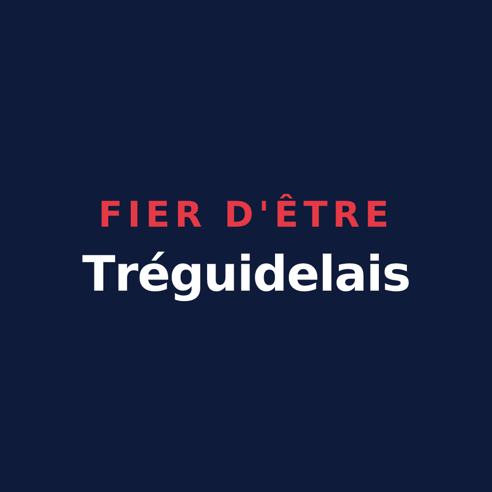 T-shirt « Fier d'être Tréguidelais » — design pour Tréguidel