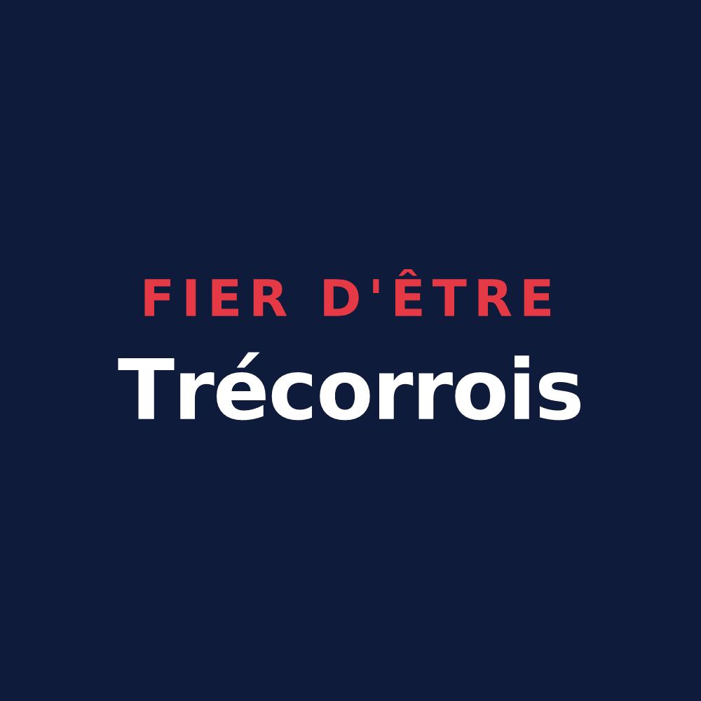 T-shirt « Fier d'être Trécorrois » — design pour Tréguier