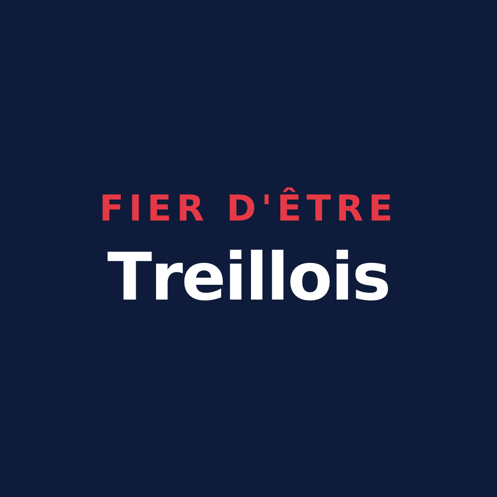T-shirt « Fier d'être Treillois » — design pour Treilles