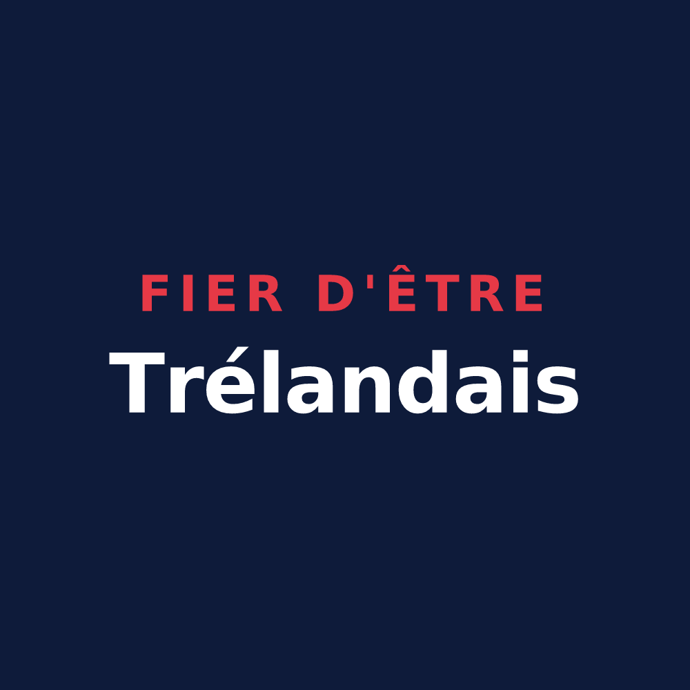 T-shirt « Fier d'être Trélandais » — design pour Trélans