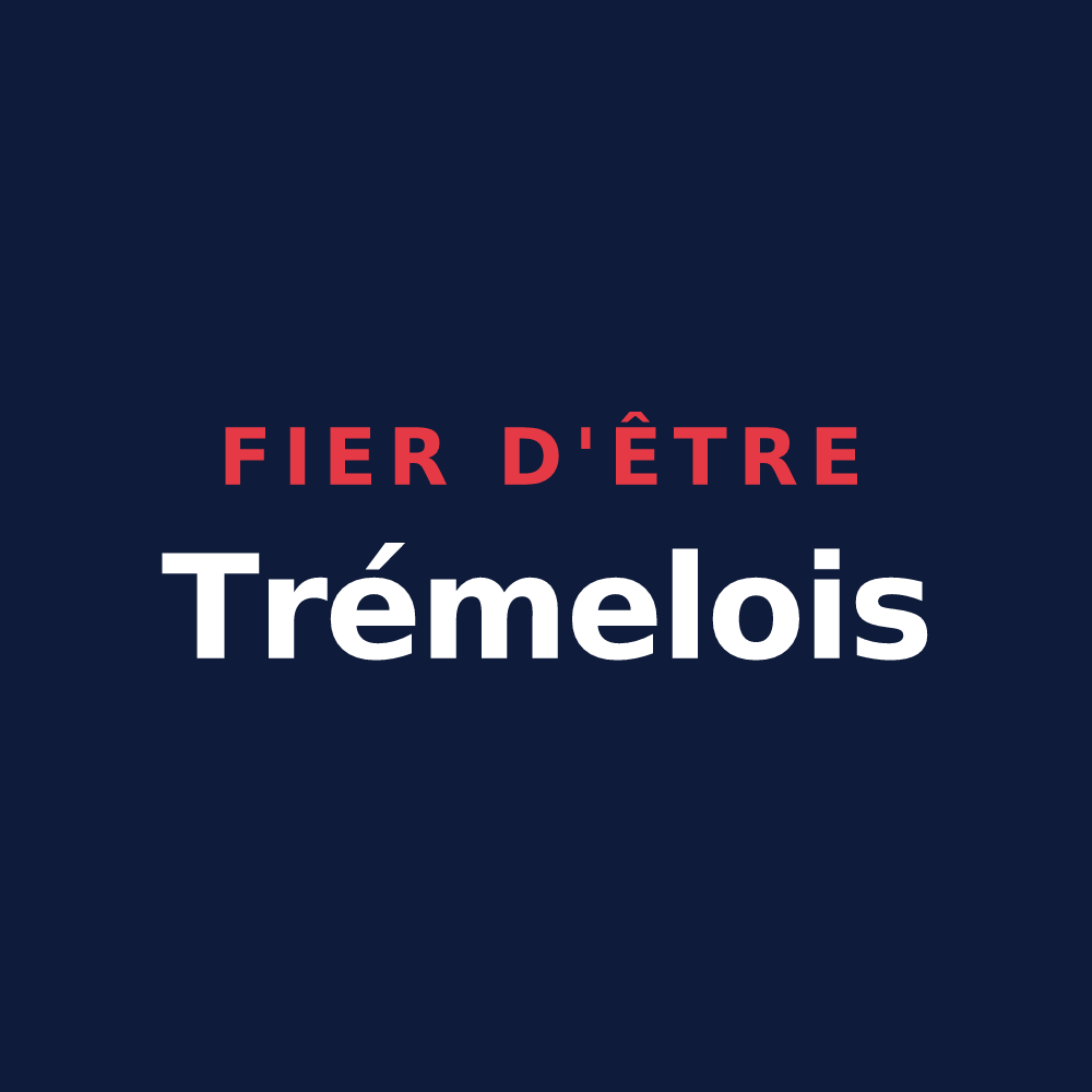 T-shirt « Fier d'être Trémelois » — design pour Trémel