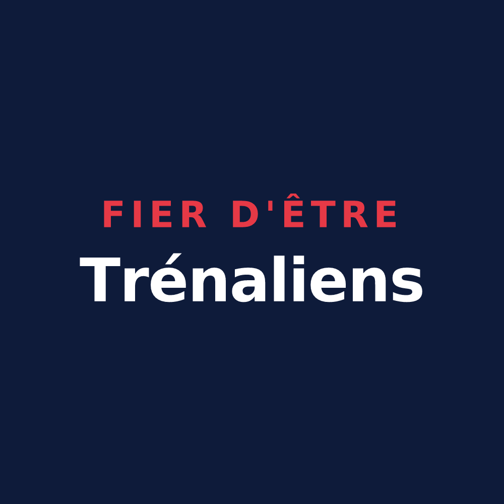 T-shirt « Fier d'être Trénaliens » — design pour Trenal