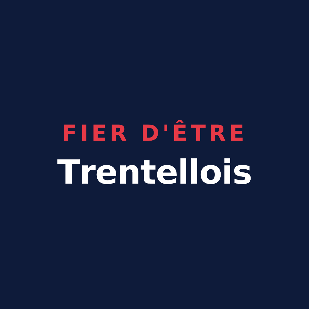 T-shirt « Fier d'être Trentellois » — design pour Trentels
