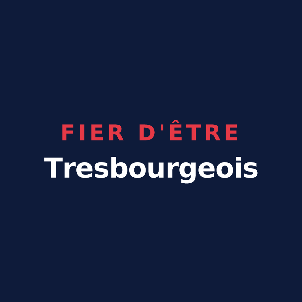 T-shirt « Fier d'être Tresbourgeois » — design pour Tresbœuf