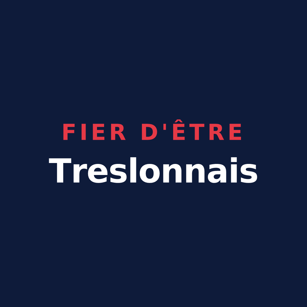 T-shirt « Fier d'être Treslonnais » — design pour Treslon