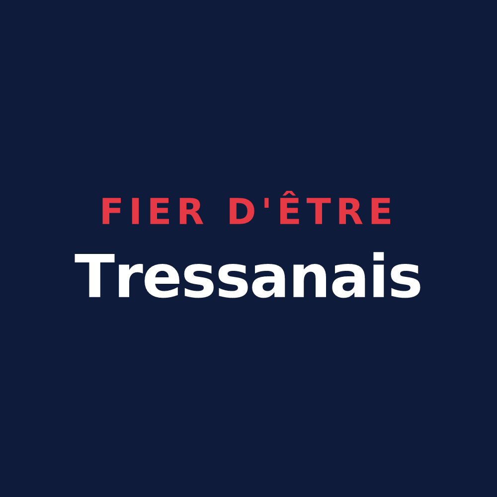 T-shirt « Fier d'être Tressanais » — design pour Tressan