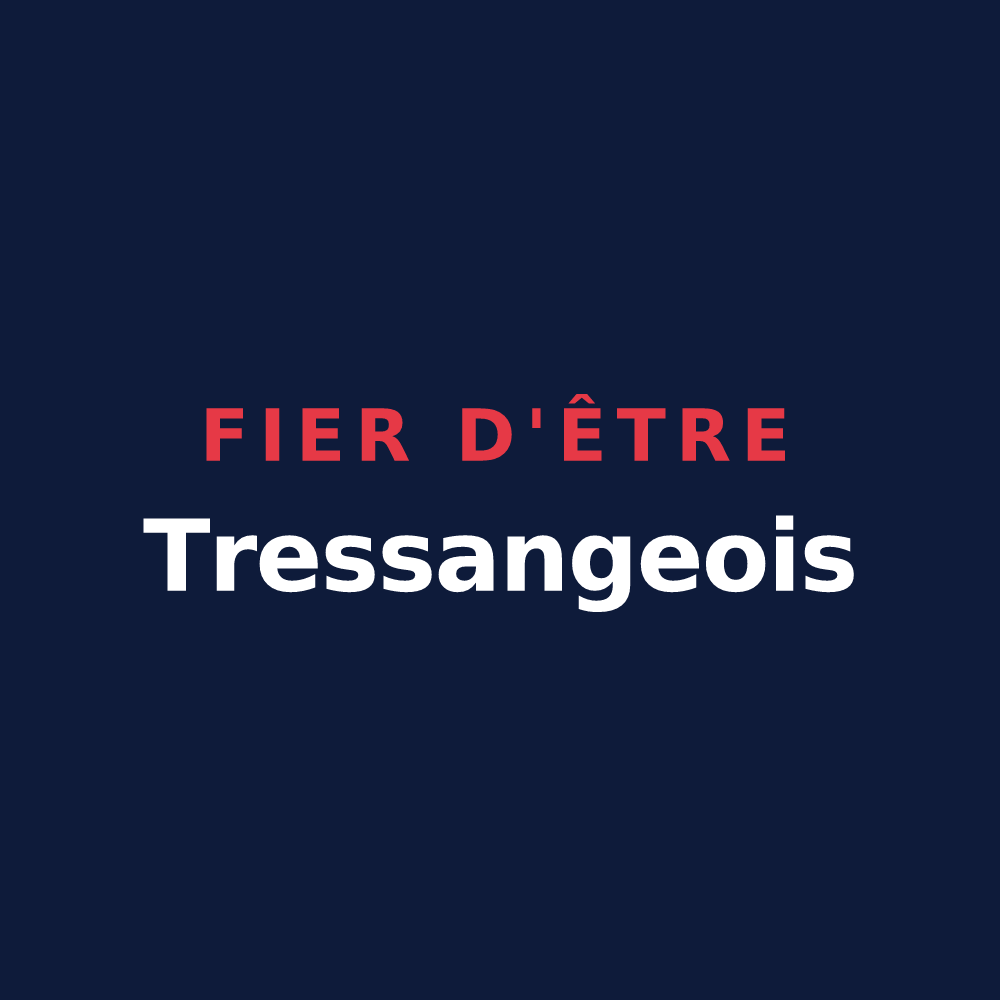 T-shirt « Fier d'être Tressangeois » — design pour Tressange