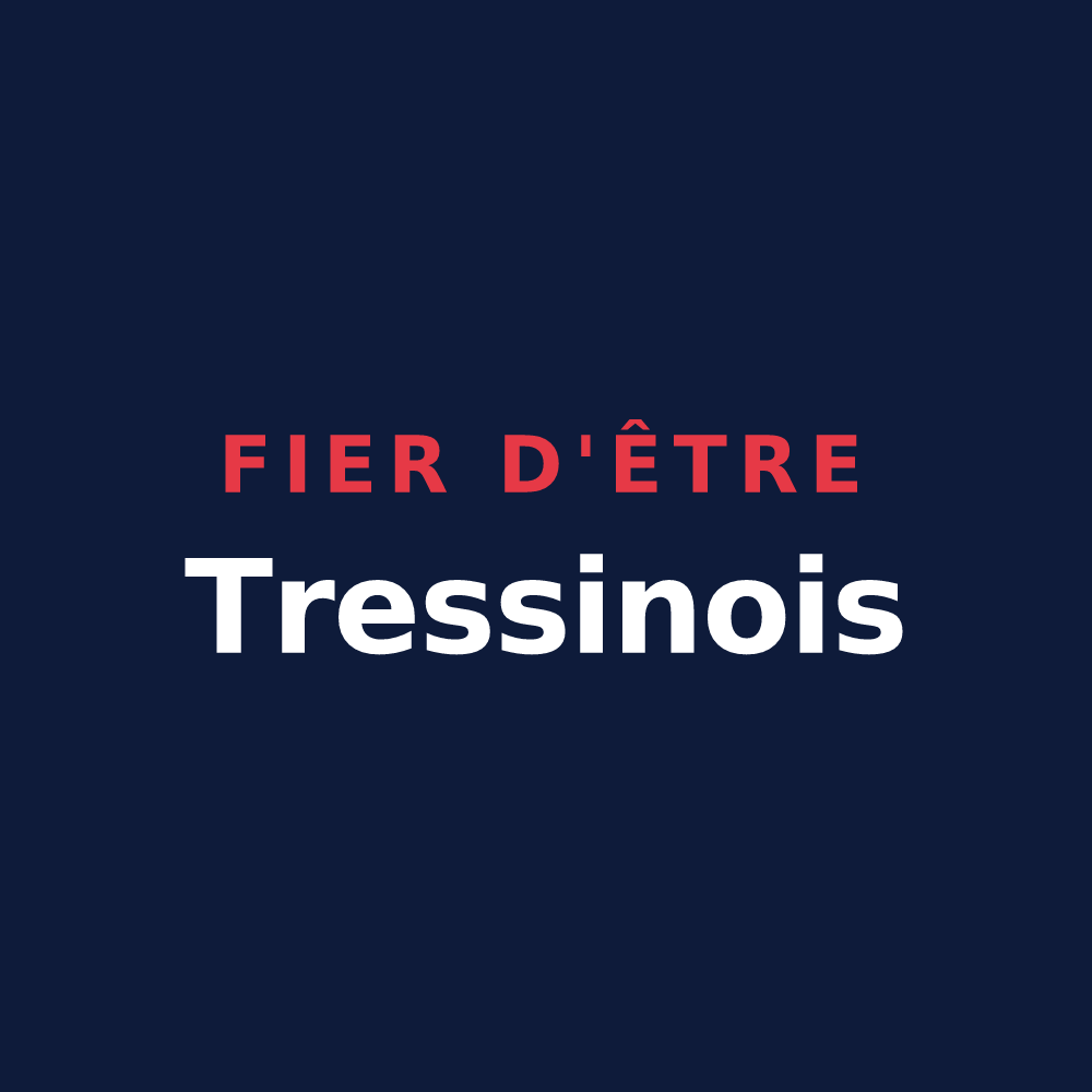 T-shirt « Fier d'être Tressinois » — design pour Tressin