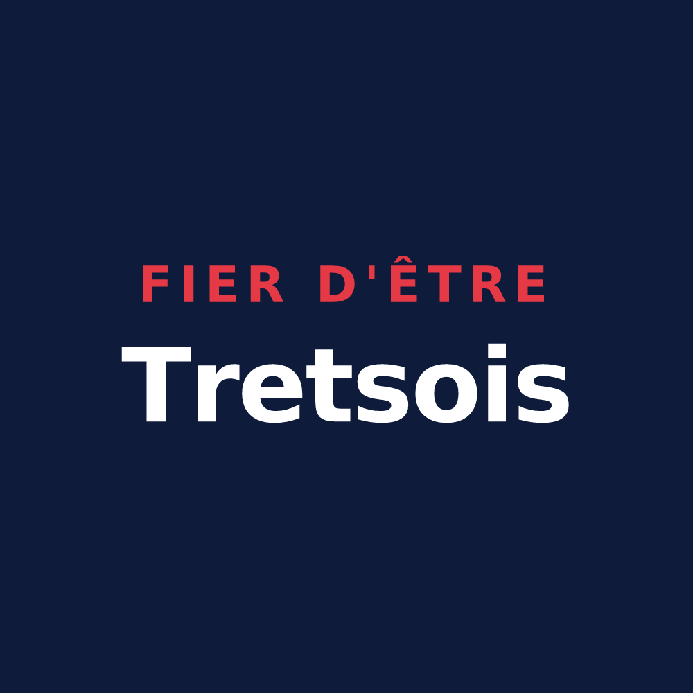 T-shirt « Fier d'être Tretsois » — design pour Trets