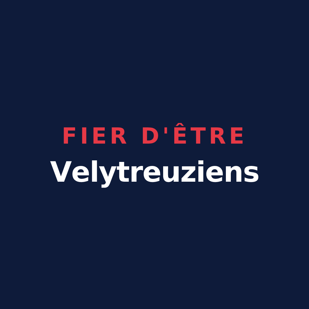 T-shirt « Fier d'être Velytreuziens » — design pour Treuzy-Levelay