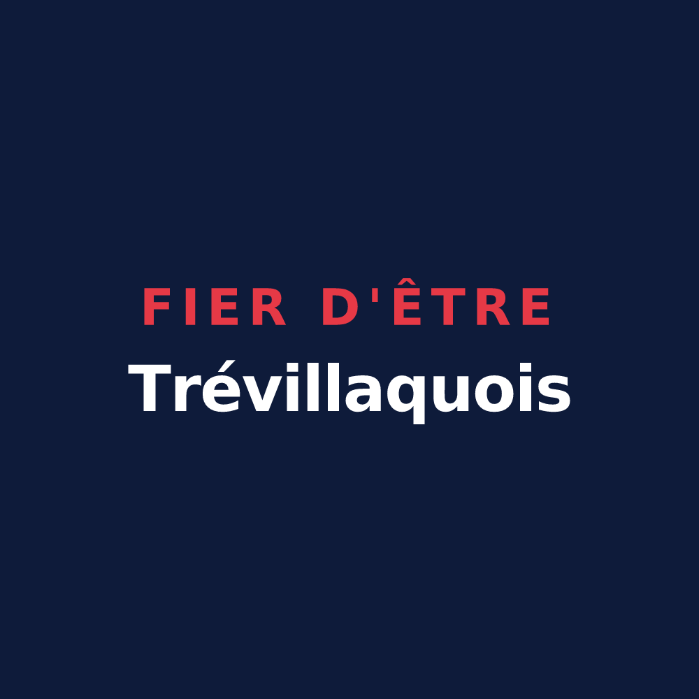 T-shirt « Fier d'être Trévillaquois » — design pour Trévillach