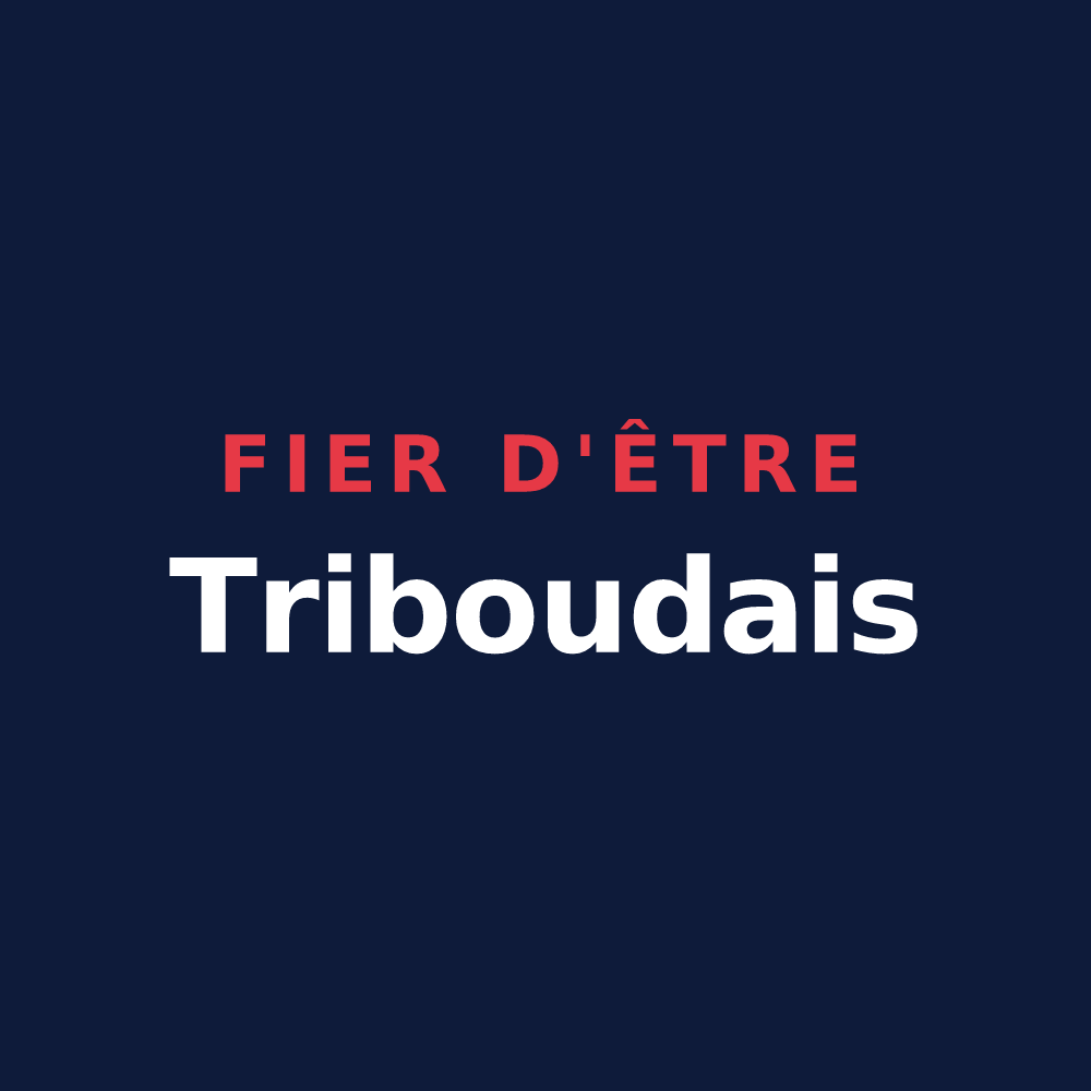 T-shirt « Fier d'être Triboudais » — design pour Tribehou