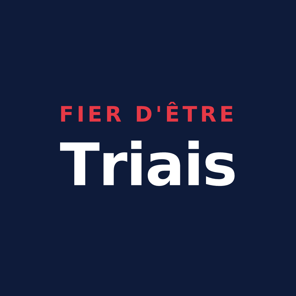 T-shirt « Fier d'être Triais » — design pour Trie-sur-Baïse