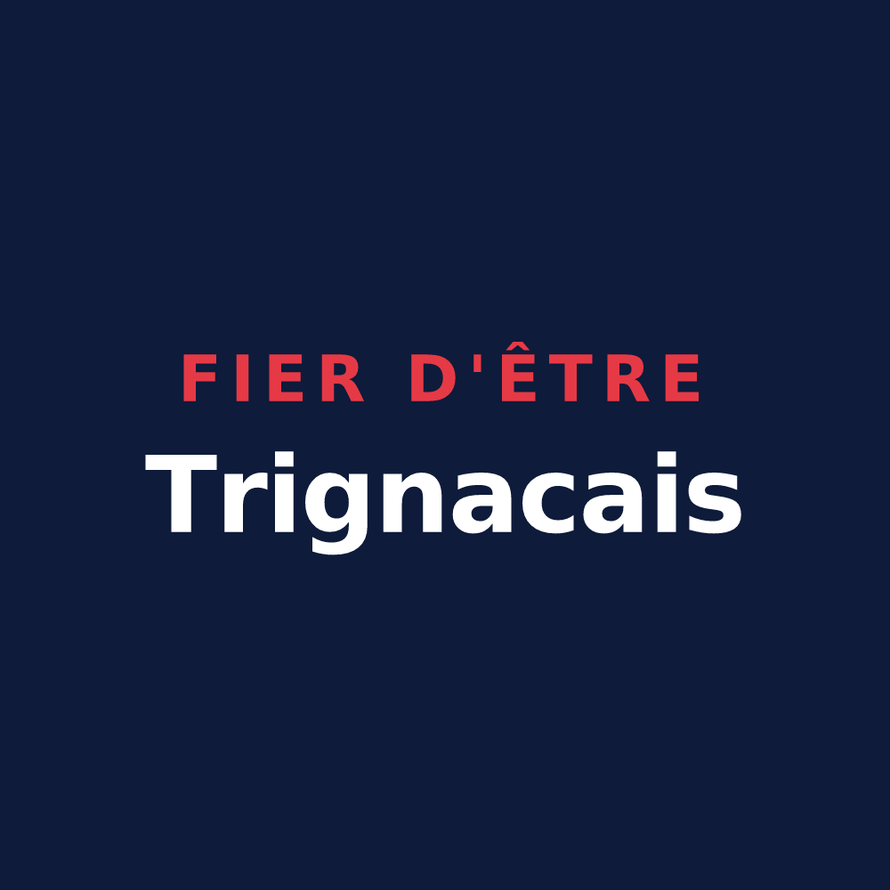 T-shirt « Fier d'être Trignacais » — design pour Trignac