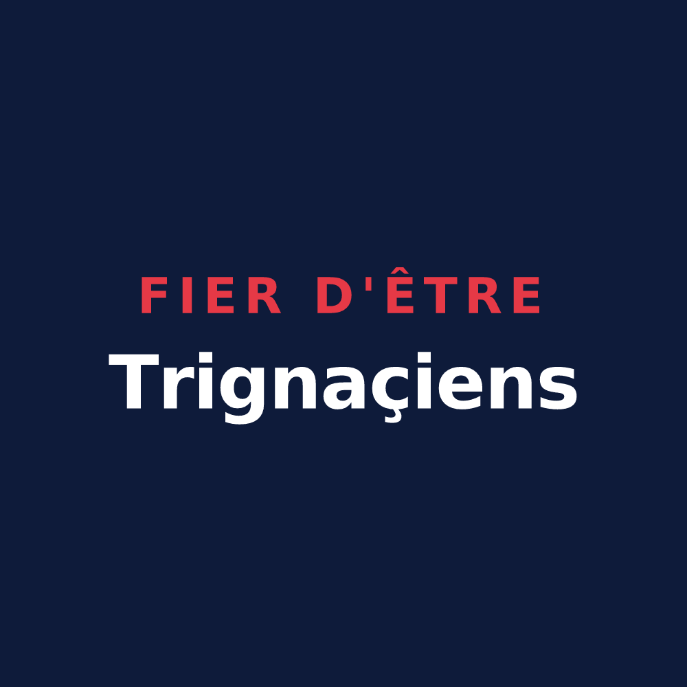 T-shirt « Fier d'être Trignaçiens » — design pour Trigny