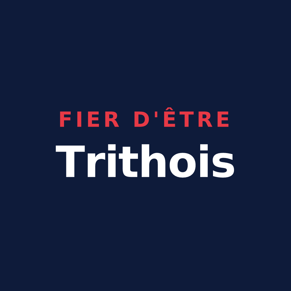 T-shirt « Fier d'être Trithois » — design pour Trith-Saint-Léger