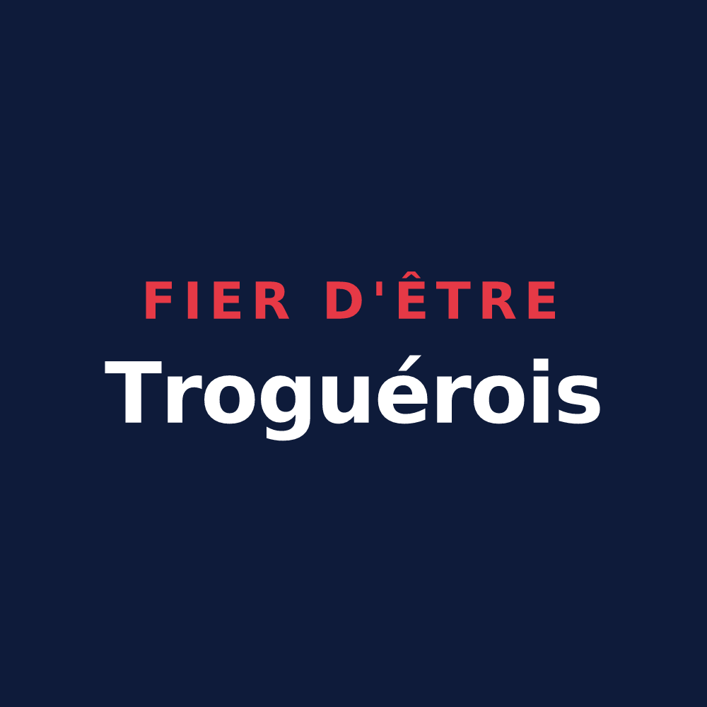 T-shirt « Fier d'être Troguérois » — design pour Troguéry