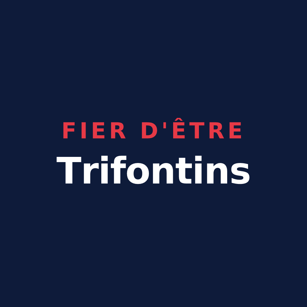 T-shirt « Fier d'être Trifontins » — design pour Trois-Fonds