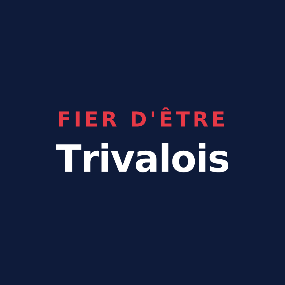 T-shirt « Fier d'être Trivalois » — design pour Troisvaux