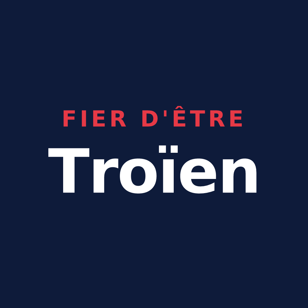 T-shirt « Fier d'être Troïen » — design pour Troo