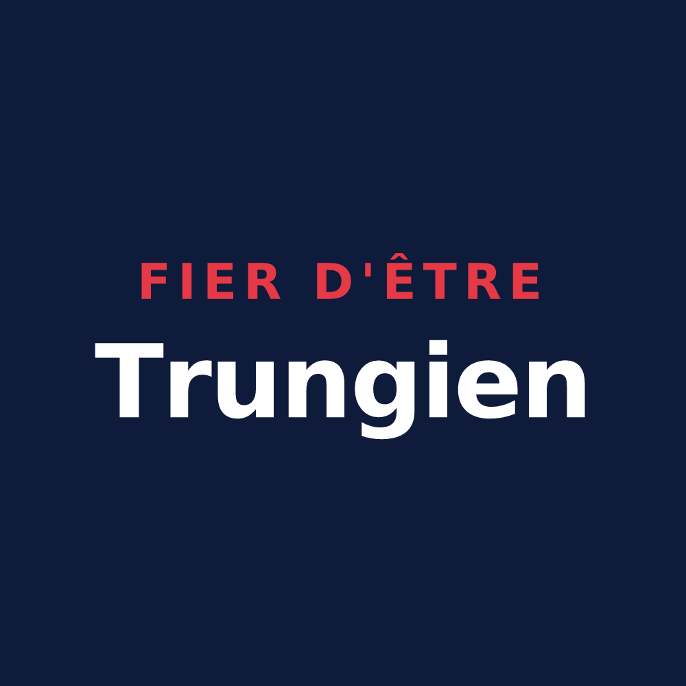 T-shirt « Fier d'être Trungien » — design pour Trungy