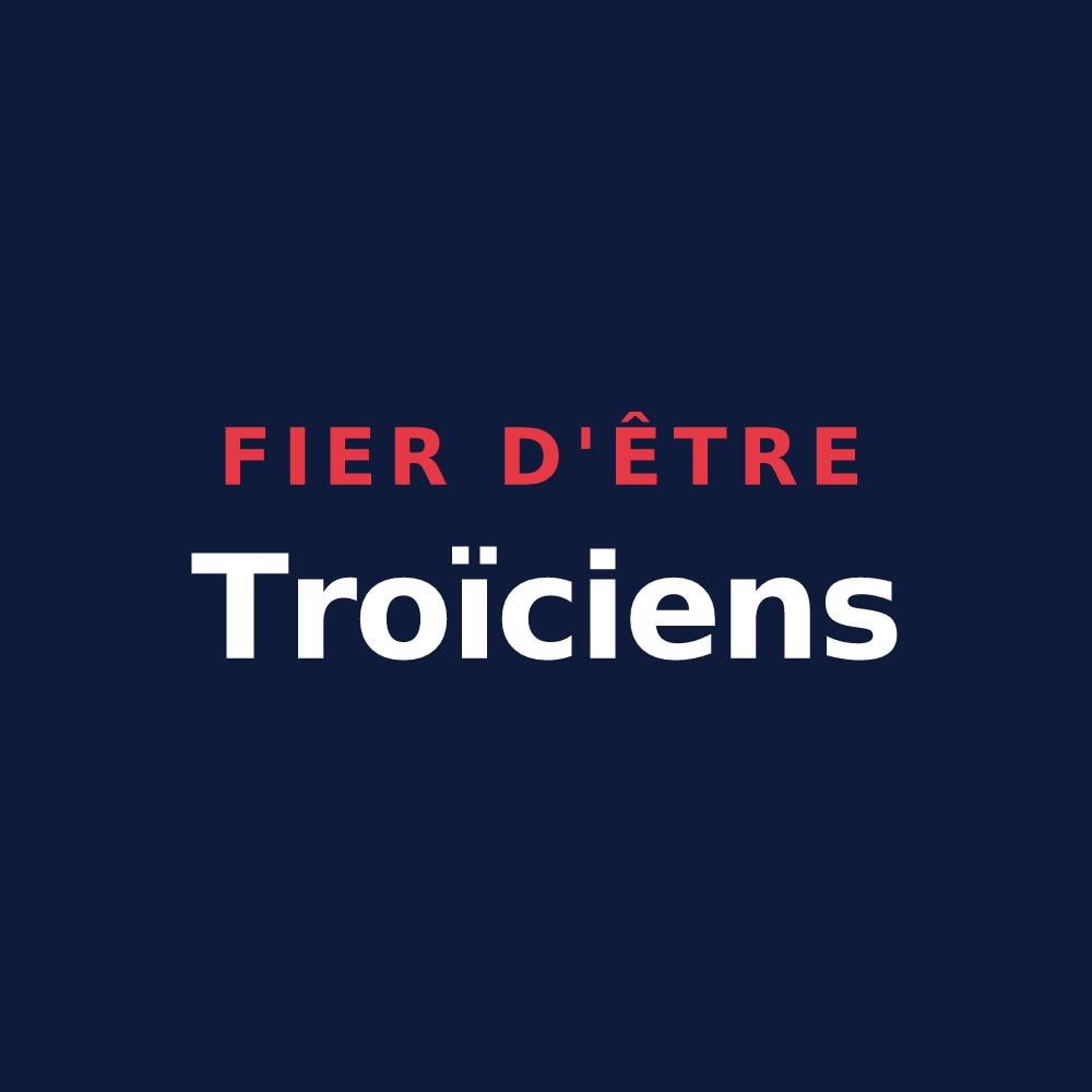 T-shirt « Fier d'être Troïciens » — design pour Truyes
