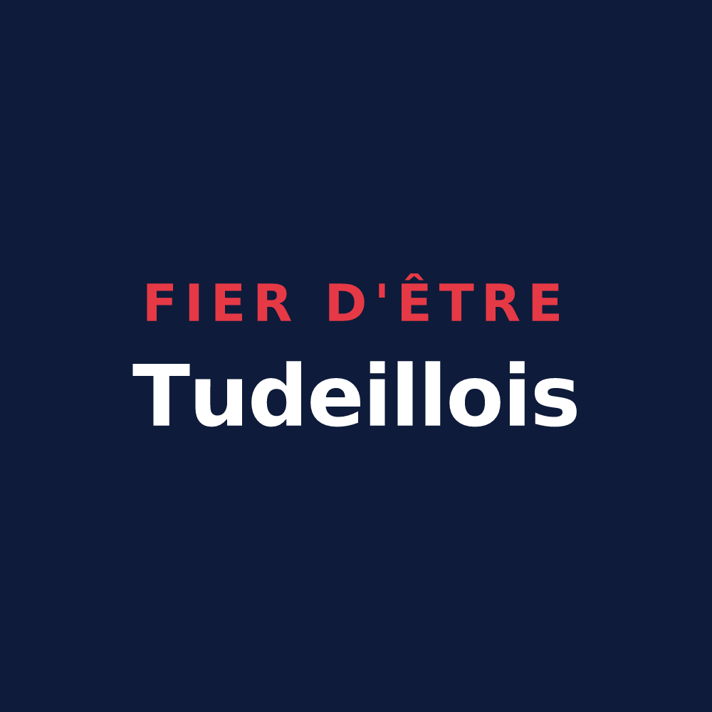 T-shirt « Fier d'être Tudeillois » — design pour Tudeils