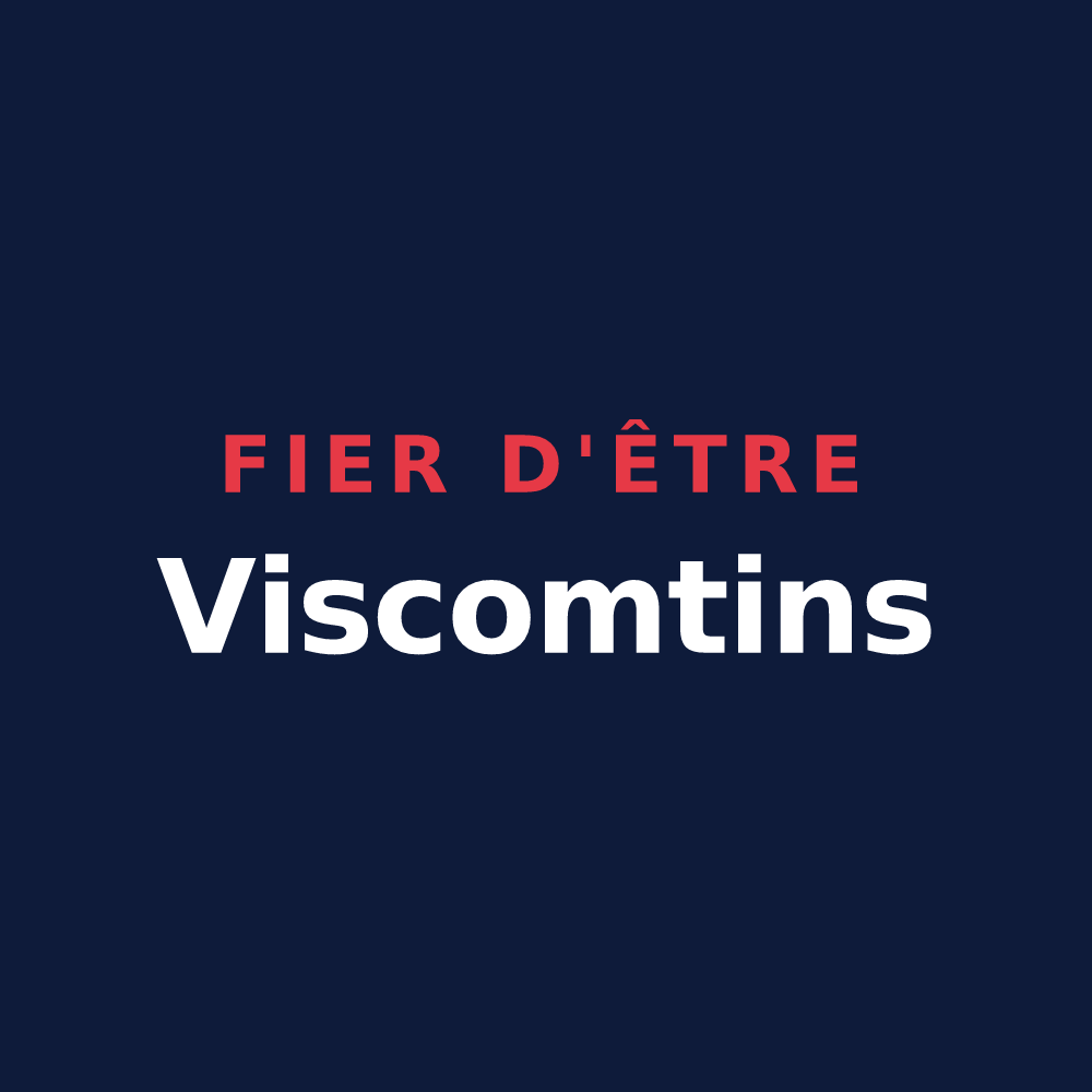 T-shirt « Fier d'être Viscomtins » — design pour Turenne