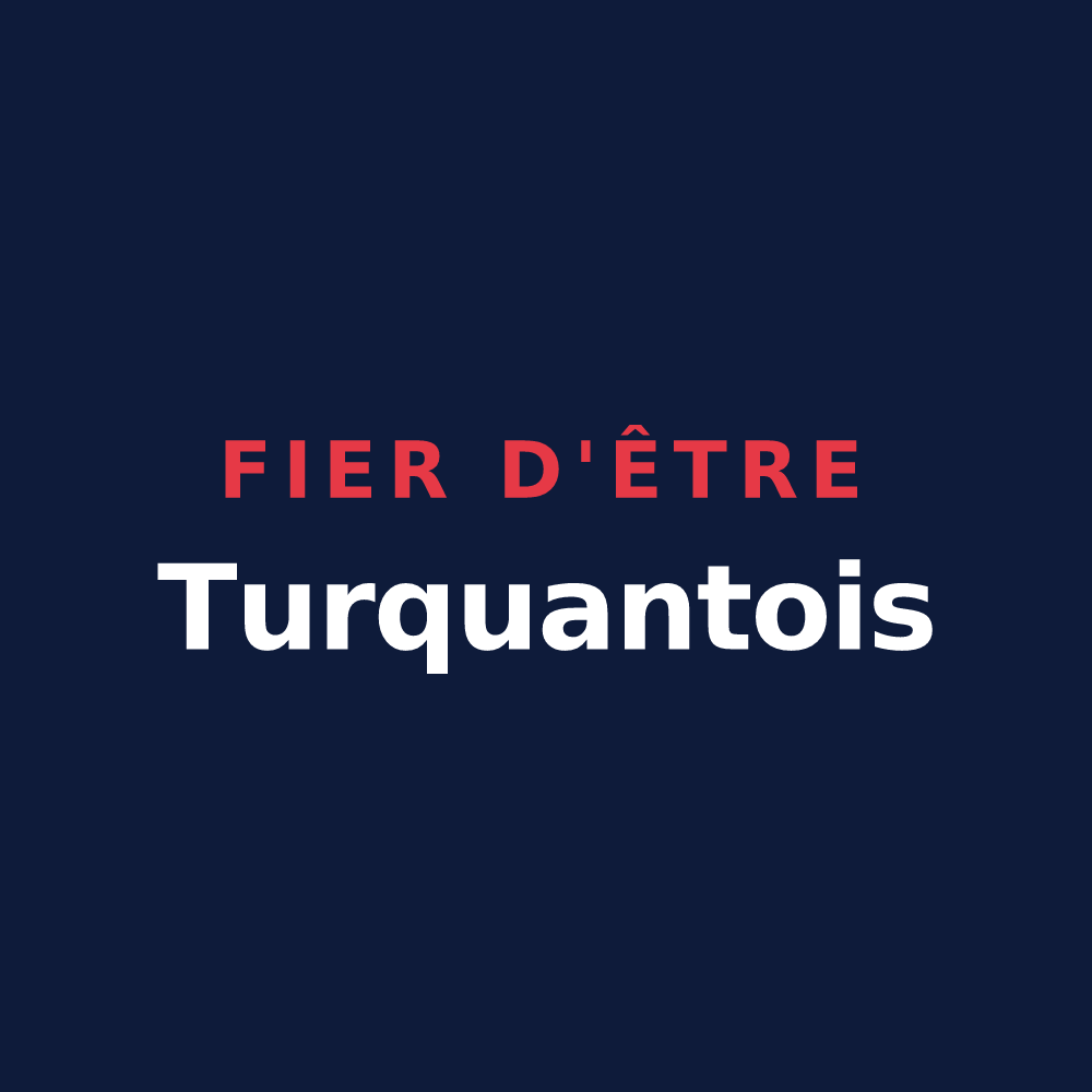 T-shirt « Fier d'être Turquantois » — design pour Turquant