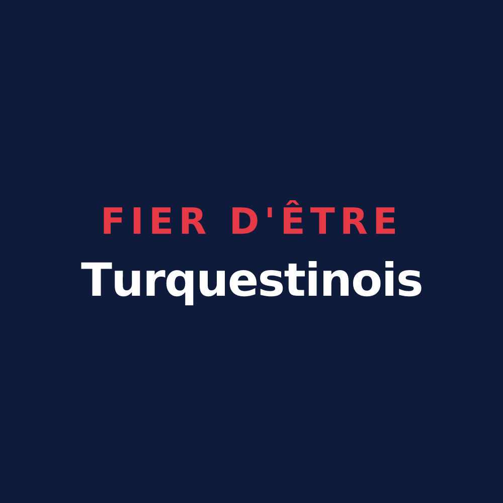 T-shirt « Fier d'être Turquestinois » — design pour Turquestein-Blancrupt