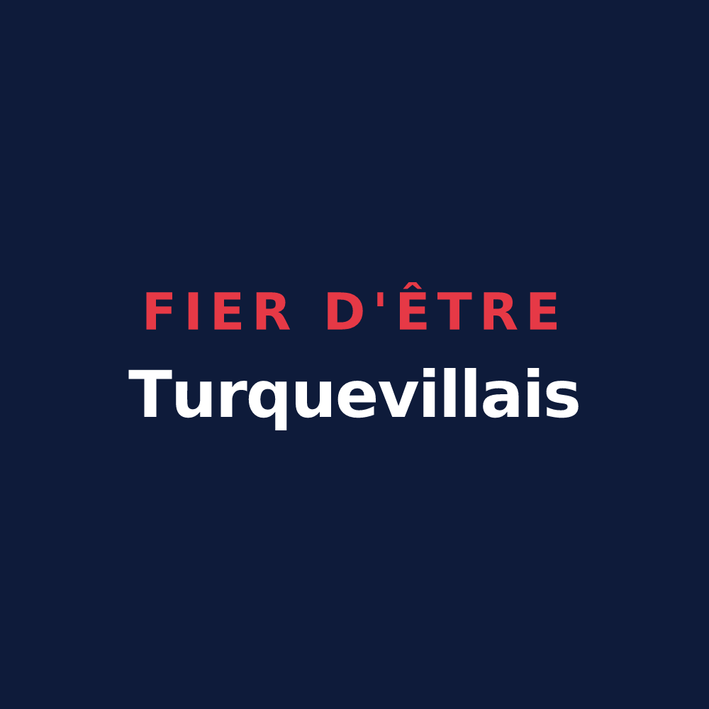 T-shirt « Fier d'être Turquevillais » — design pour Turqueville