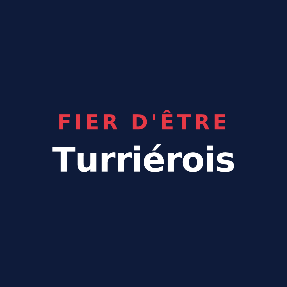 T-shirt « Fier d'être Turriérois » — design pour Turriers