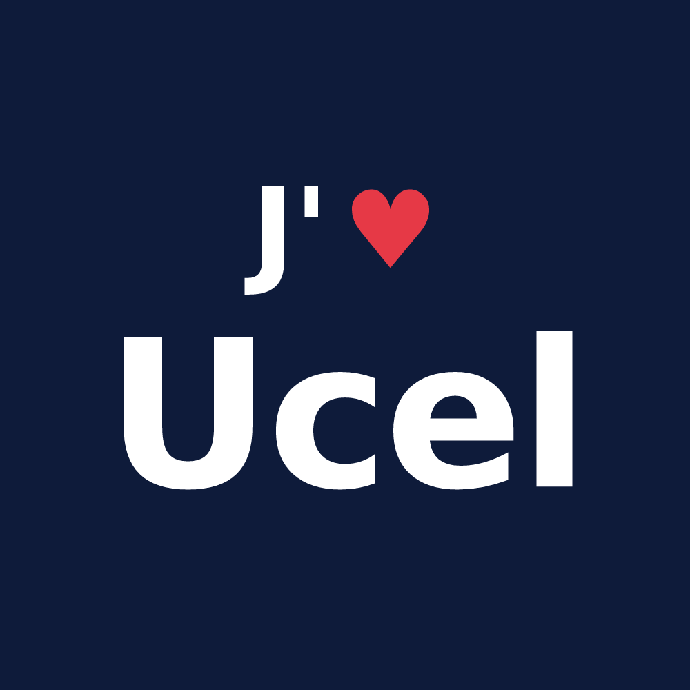 T-shirt personnalisé Ucel — design J'aime Ucel
