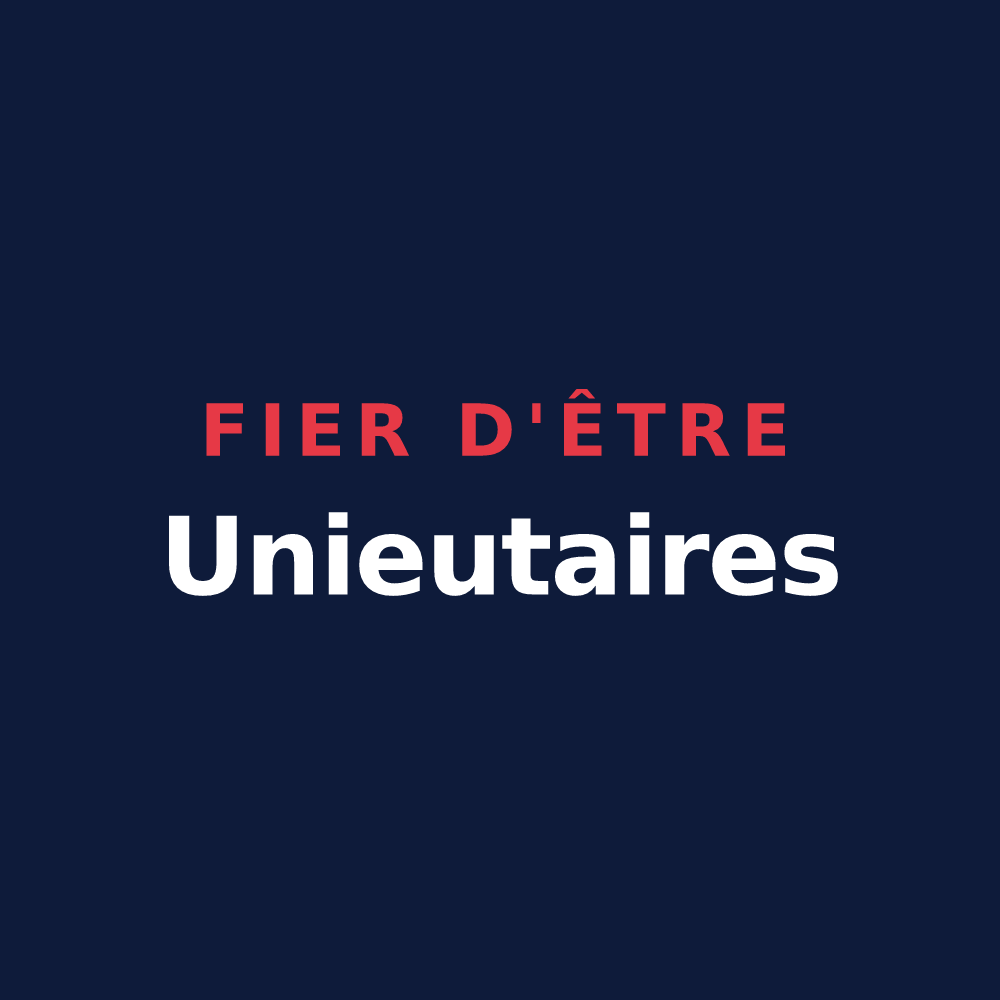 T-shirt « Fier d'être Unieutaires » — design pour Unieux